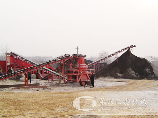 郑州时产100吨机制砂生产线